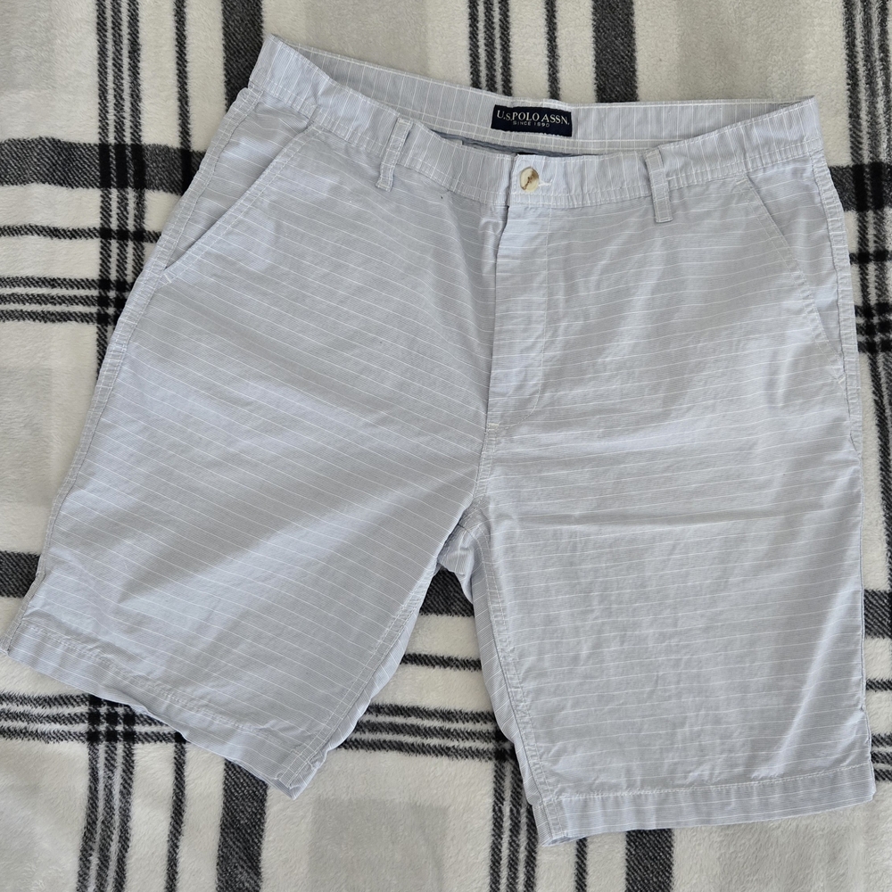 U.S. Polo Assn. Men's Light Blue  Shorts